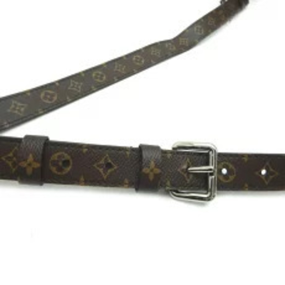 Louis Vuitton Maxibum Bag Waist Monogram Silver Brown - Picture 6 of 8